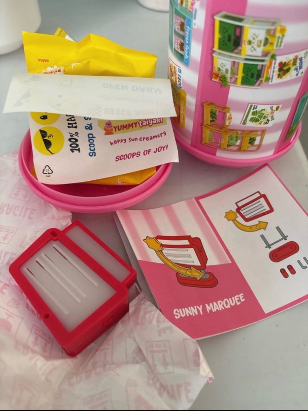 Sunny Marquee Kids Decoration Playset — Pink